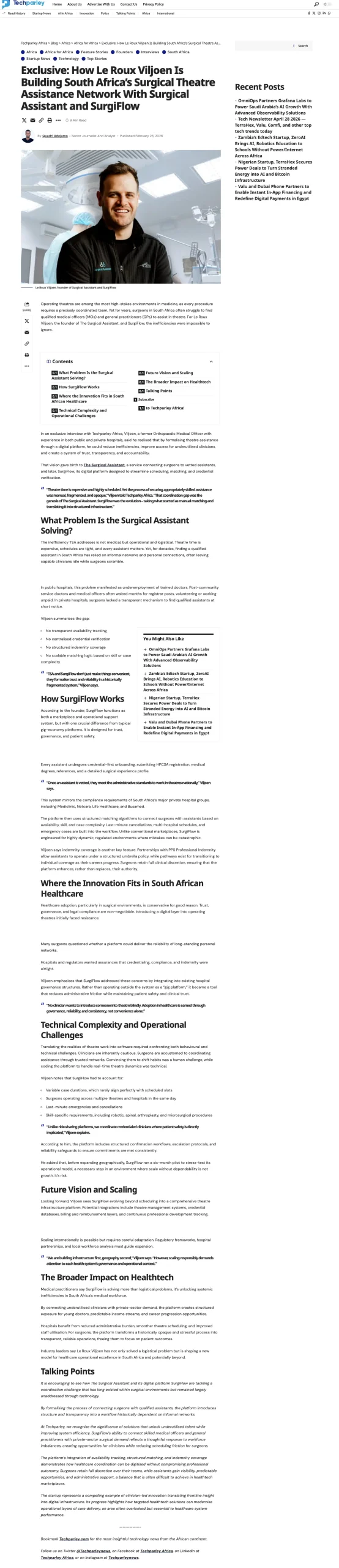 TSA Tech Parly